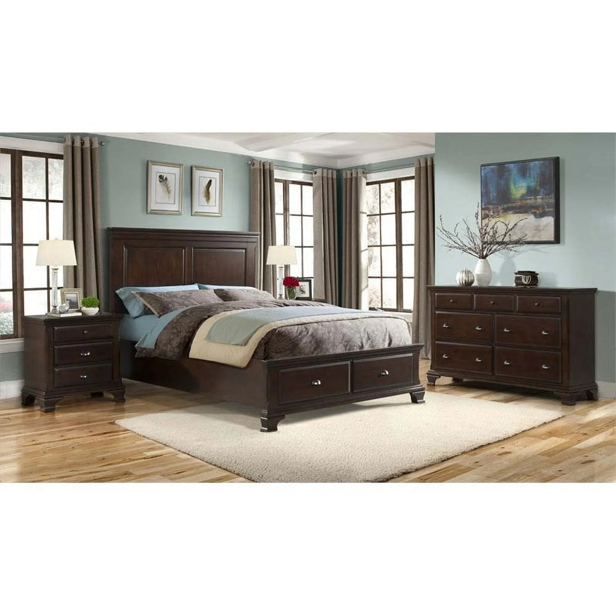 7 Drawer Cherry Dresser H984082