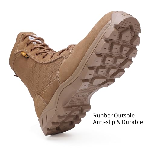 Men's 8 Inch Tactical Work Boots U5542