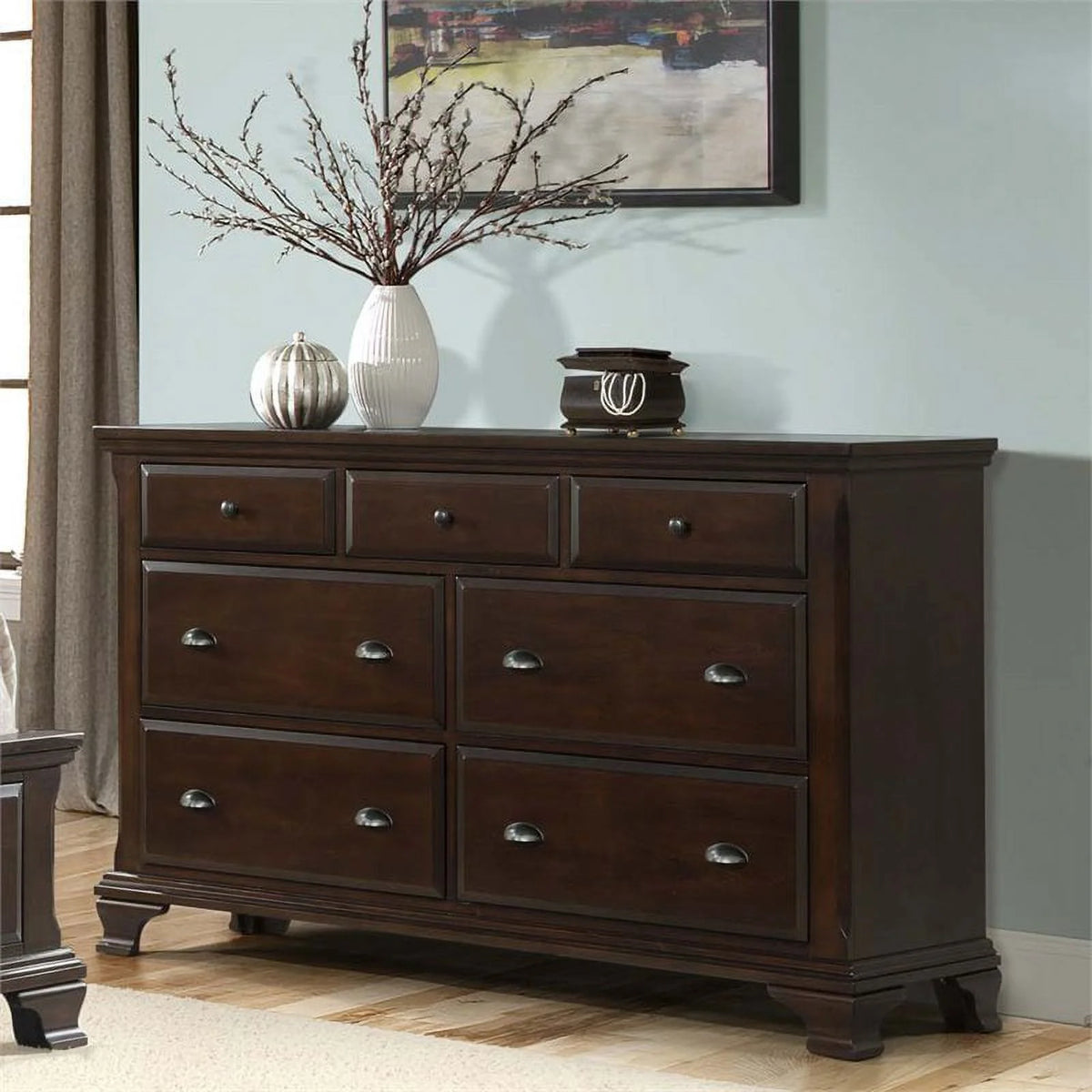 7 Drawer Cherry Dresser H984082