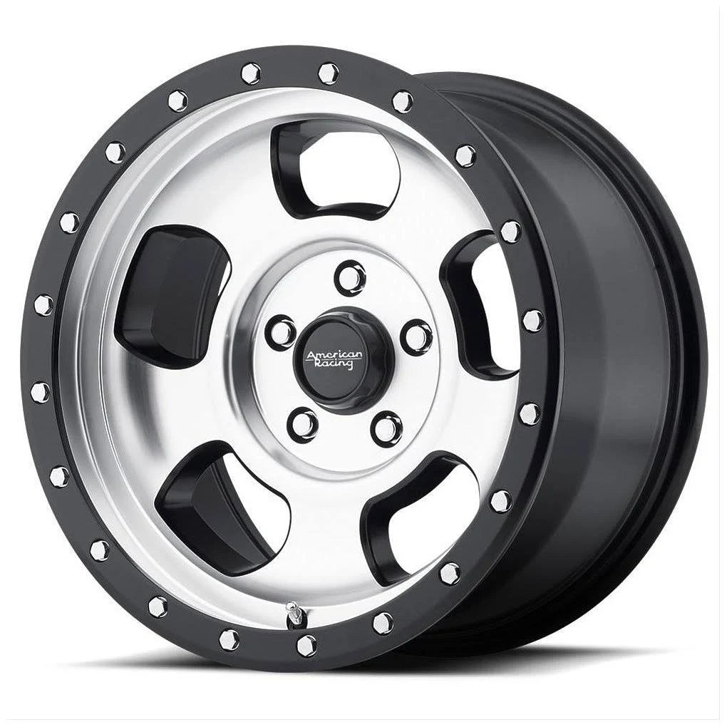 Machined Black 17x9 Off Road Wheels Z89055