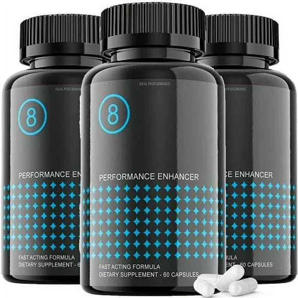 8 Pills Supplement for Men 3 Pack 180 Capsules V120