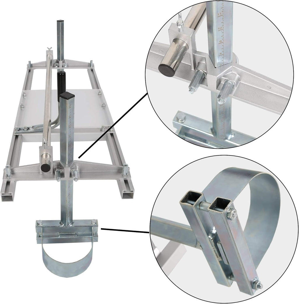 14" - 36" Portable Aluminium & Steel Chainsaw Guide Bar Mill Pack of 2 L315