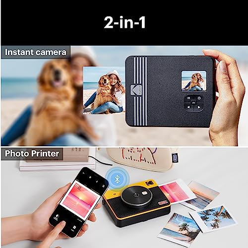 2-in-1 Instant Camera and Photo Printer with 60 Sheets Cartridge N39098