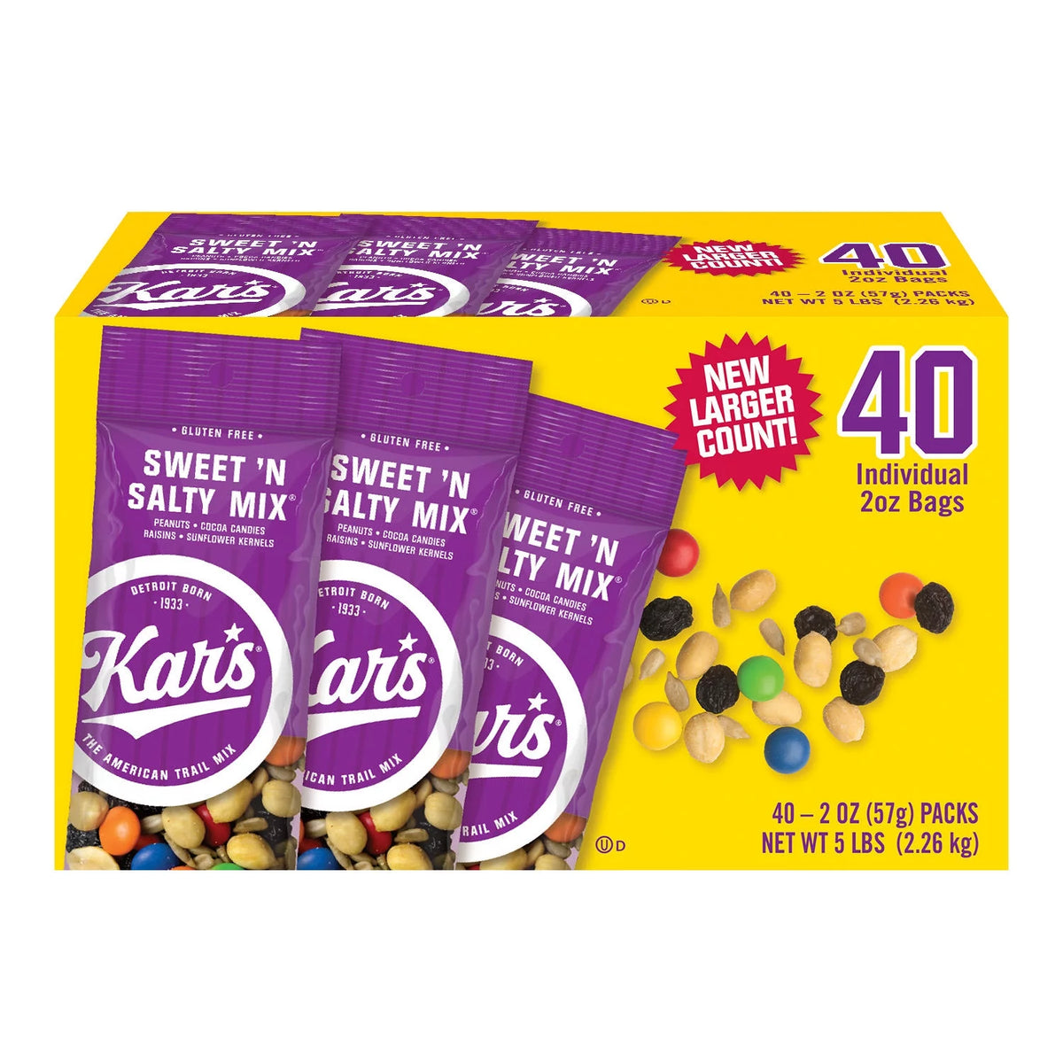 Sweet 'n Salty Mix 2 oz. 40 ct. D39961
