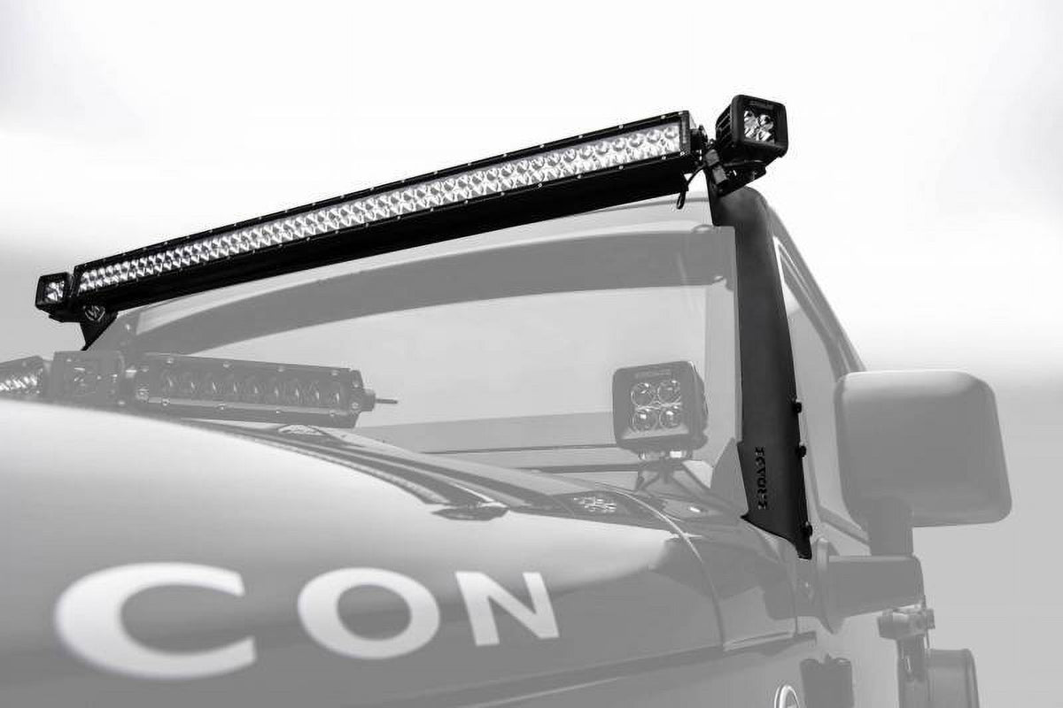 A Pillar Roof Single Bar 52" Mounts Straight E85990