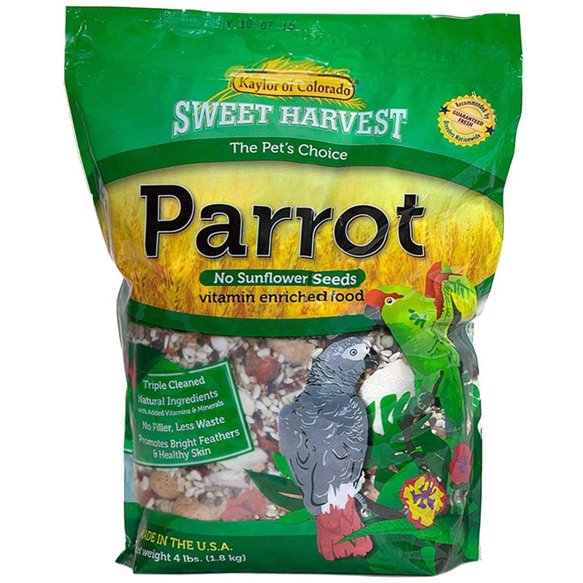 Parrot Food No Sunflower Seeds E269976