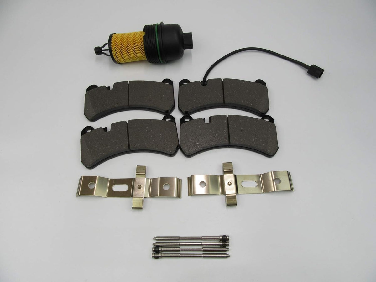 Replacement Front Brake Pads and Oil Filter for Maserati Ghibli Quattroporte V8165
