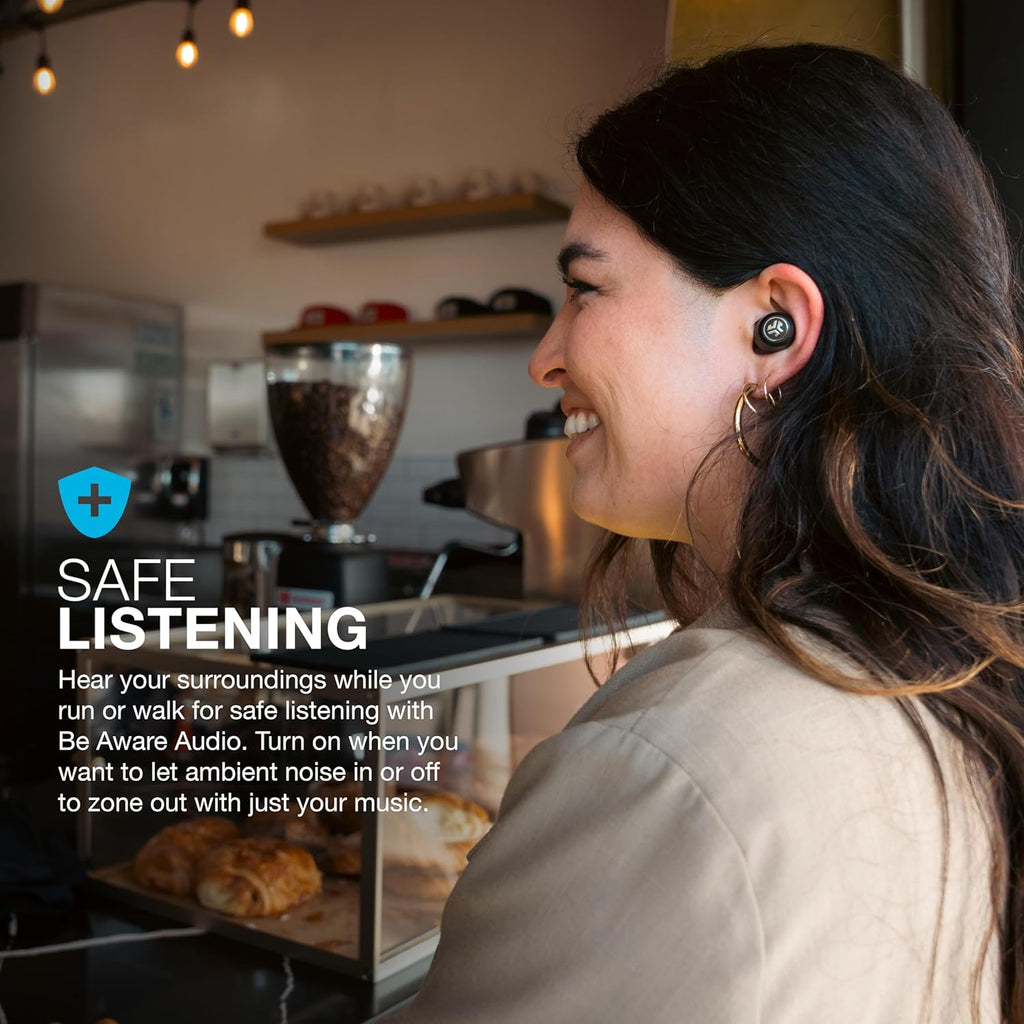 True Wireless Earbuds with Charging Case, Smart Active Noise Canceling E8156