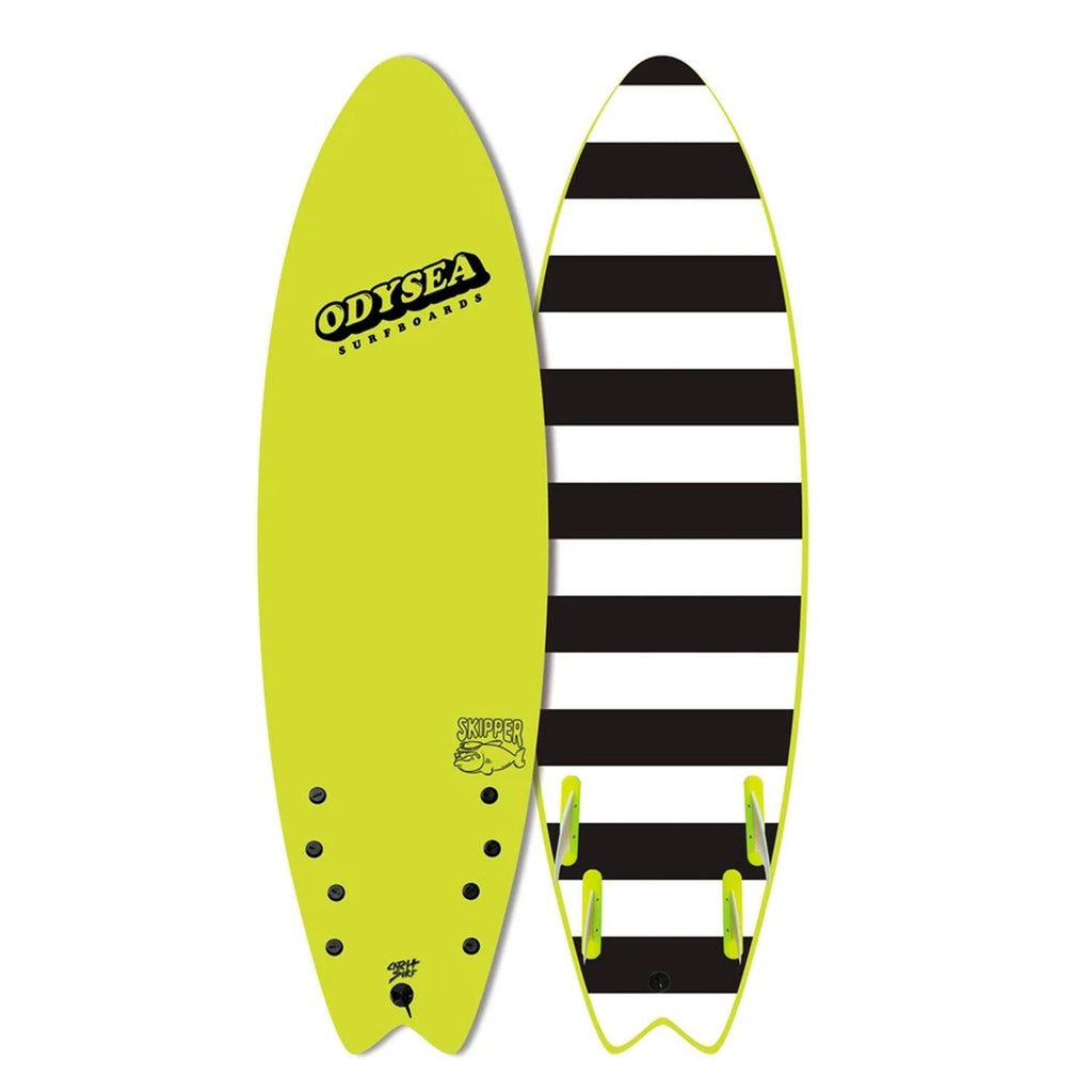 Cool Blue/Stripes Skipper Surfboard V313