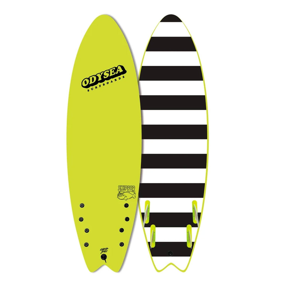 Cool Blue/Stripes Skipper Surfboard V313