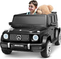 24V 2-Seater Kids Ride on Car 4WD Electric Vehicle with 7AH Battery, Remote Control, Black G333