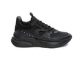 Oversized Runner Black Silver C7483