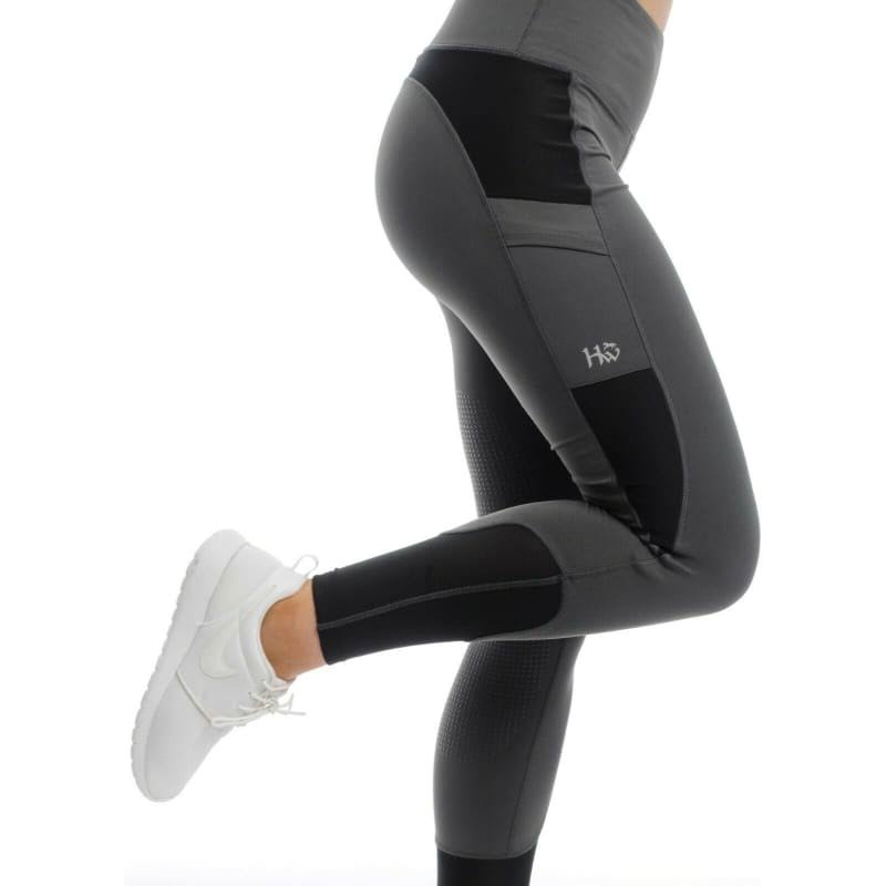 Green/Navy Tie Dye Riding Tights Z425023