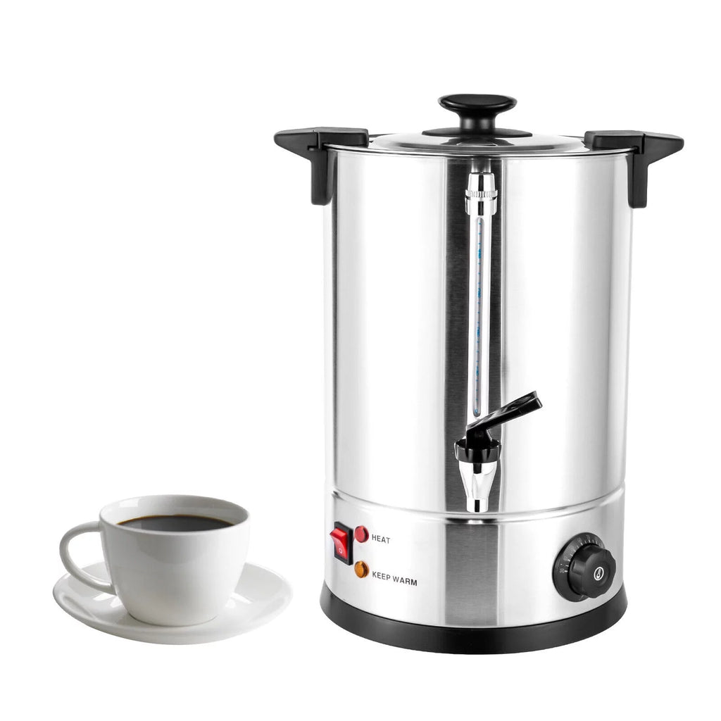 Commercial Grade Stainless Steel 12L Coffee Urn H5736