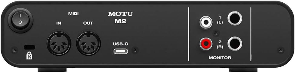 Motu M2 2x2 USB-C Audio Interface with XLR Cable Z626260