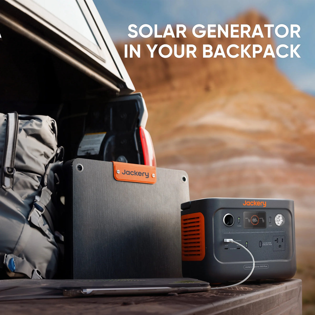 Portable Power Station 288Wh LiFePO4 Battery Y9582