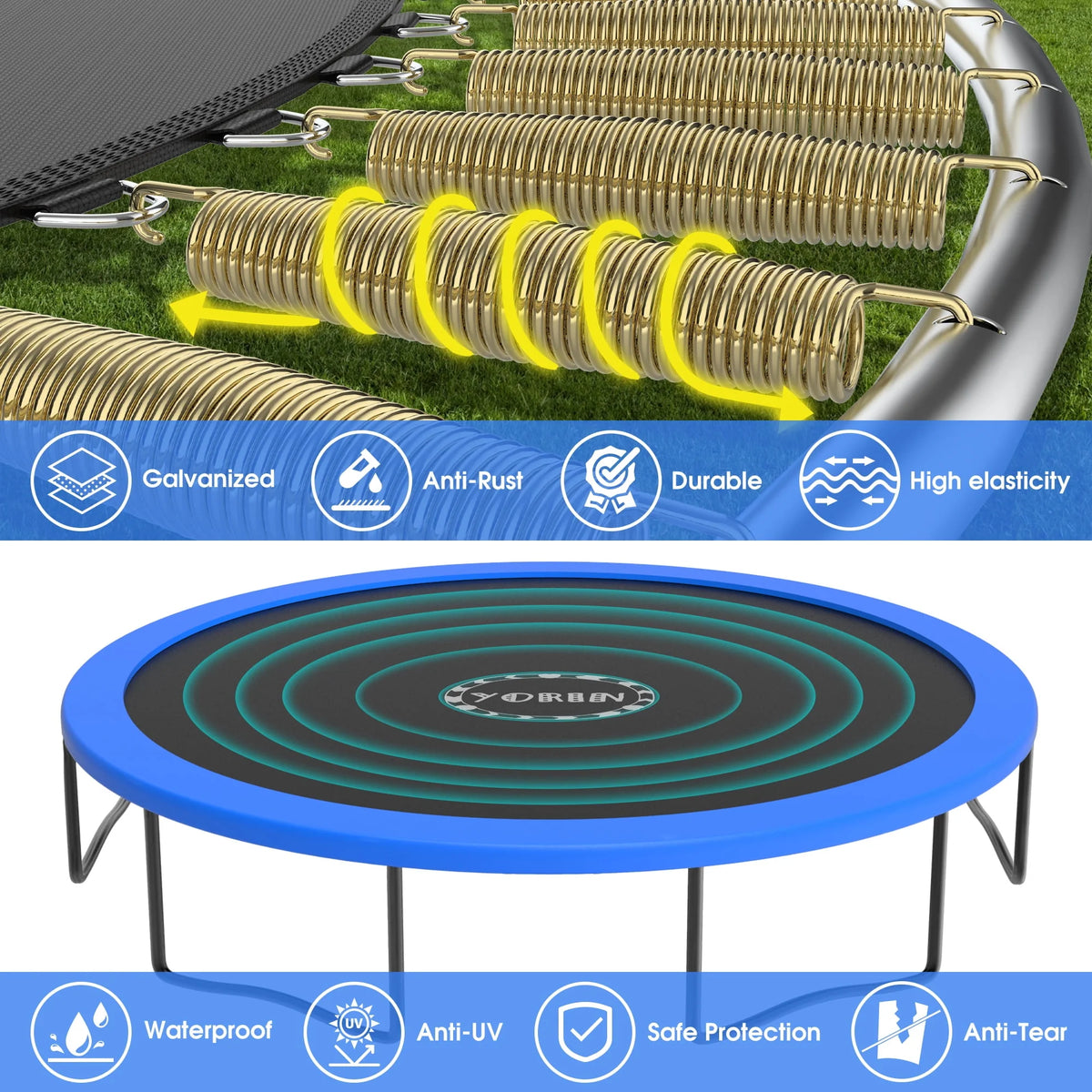 15' Trampoline Z169