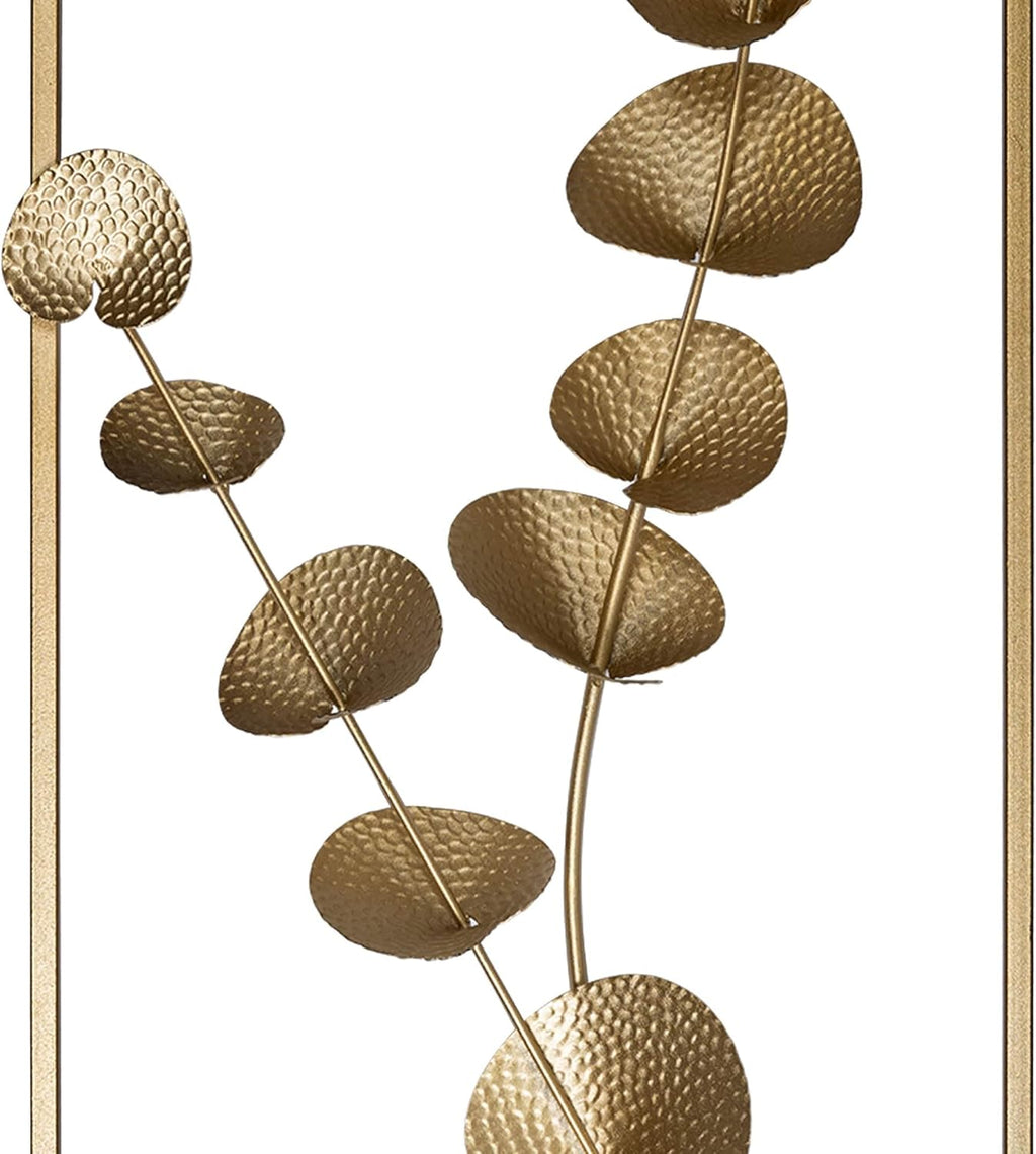 Modern Gold Metal Wall Panel Q715503