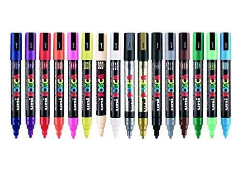 2.5 mm Bullet Tip Waterbased Paint Marker (Pack of 16) S122296