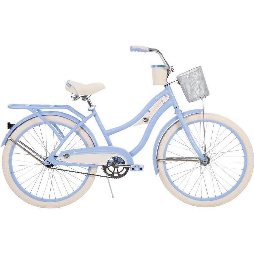 24 in. Blue Womens Cruiser Bike O66899