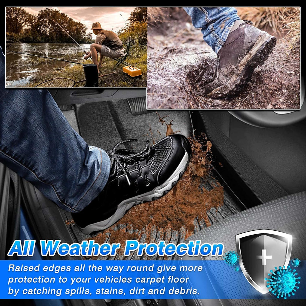 All Weather Floor Liners for 1st & 2nd Row Seat TPE L891