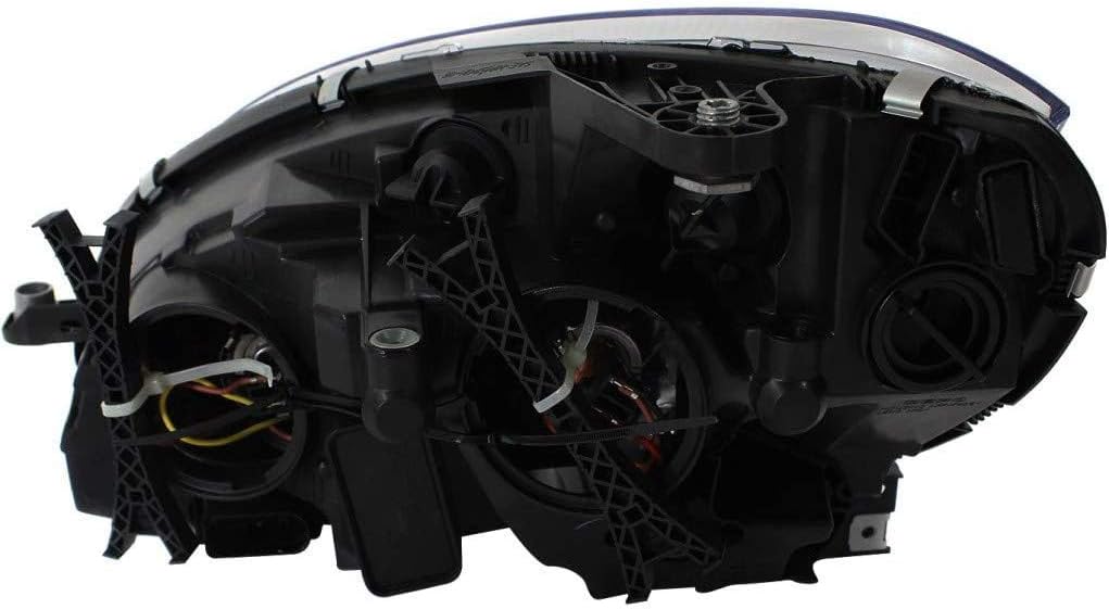 Chrome Headlight Pair for Mercedes-Benz C250 2010 2011 F75404