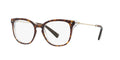 Top Havana on Crystal Eyeglasses R6729
