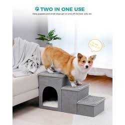 3 Steps Storage Dog Stairs Q798