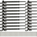 Black Cable Railing Hardware Kit, 10 Pairs D87980