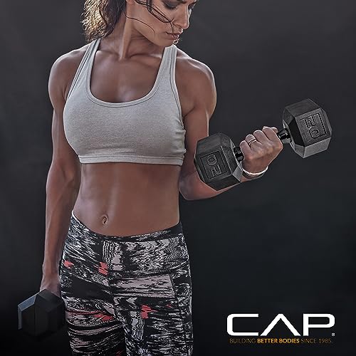 CAP Barbell Dumbbell Set with Rack G5086
