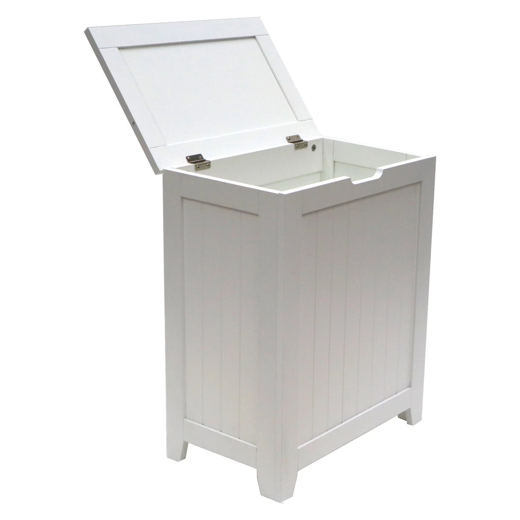 White Laundry Hamper F87891