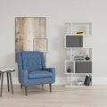 White/Anthracite Bookcase Y871