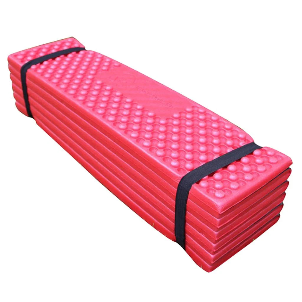 Red Portable Folding Camping Mat U731