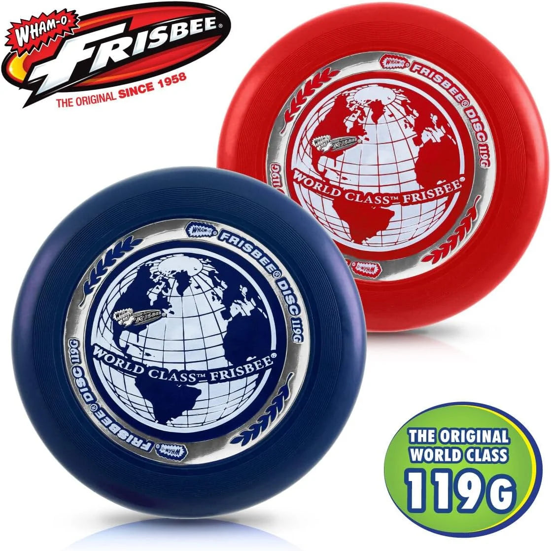 2 PACK Lightweight Flying Disc U383904