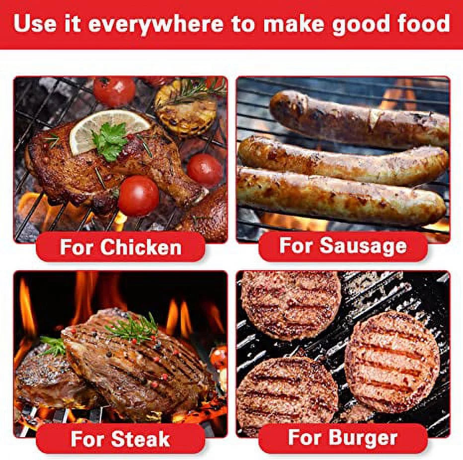 Charcoal BBQ Grill Round with Legs B4173