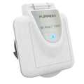 Square Non-Metallic 30 Amp Inlet with Stainless Plate W253