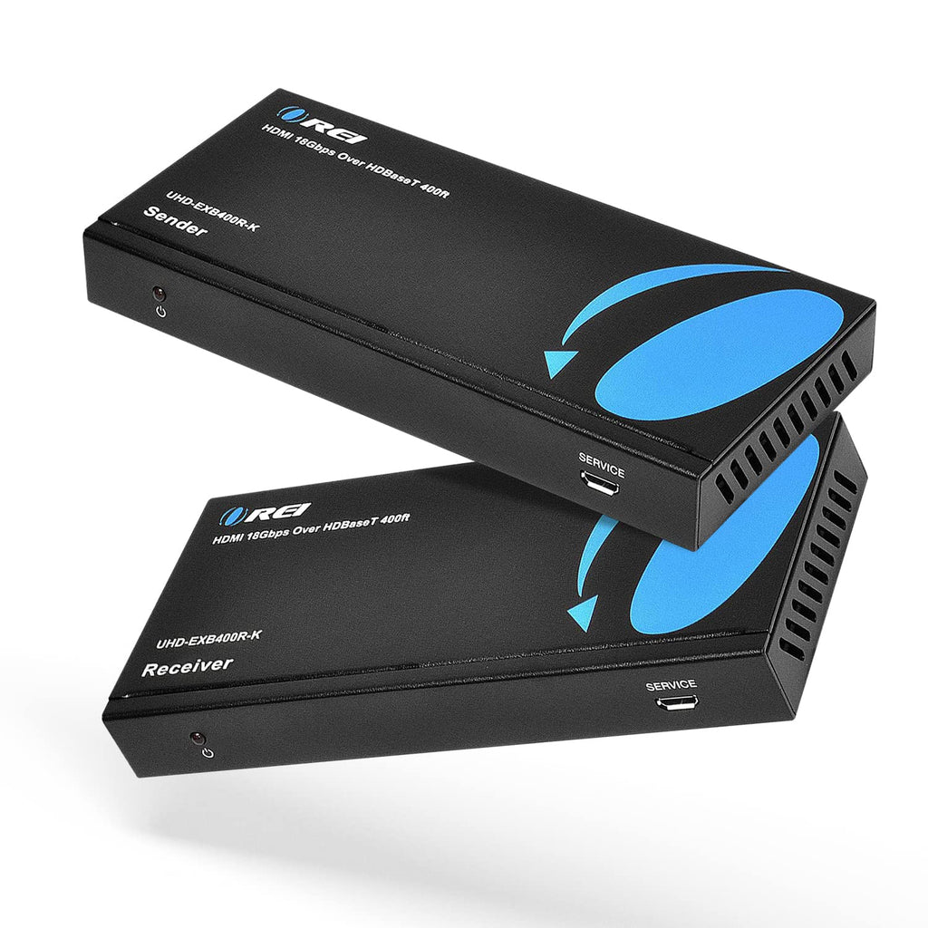 4K HDMI Extender Balun Over Single CAT5e/6/7 Cable Up to 400 Ft P329