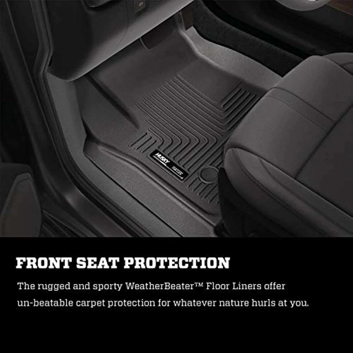 Black Center Hump Floor Liner Q429773