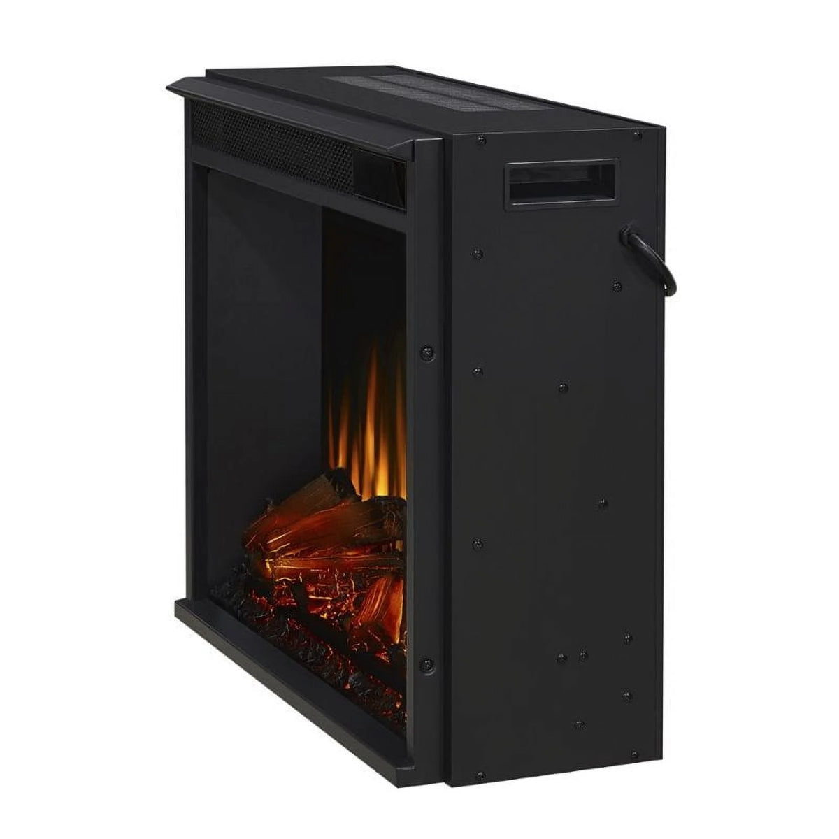 Oak Electric Corner Fireplace E861