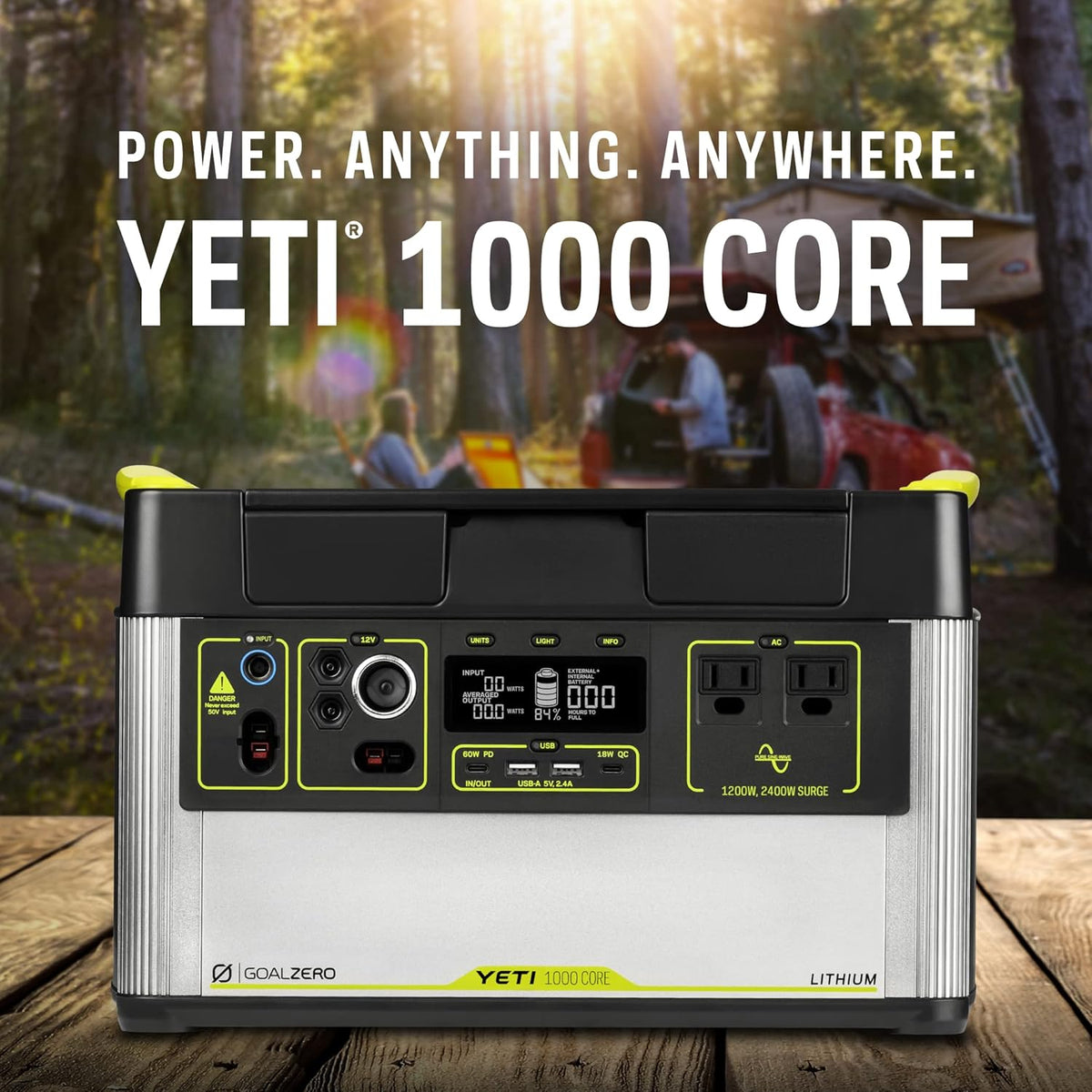 1000 W Portable Power Station O624507