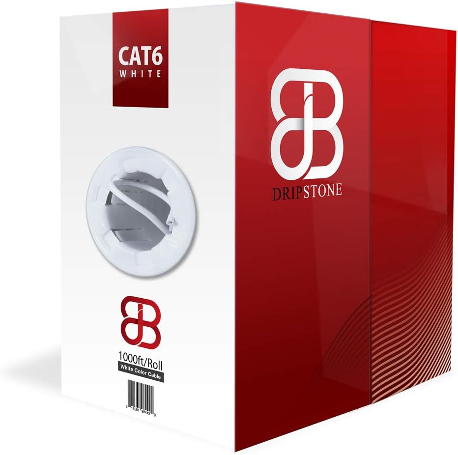 Cat6 Utp Solid Cable 1000-feet White U983
