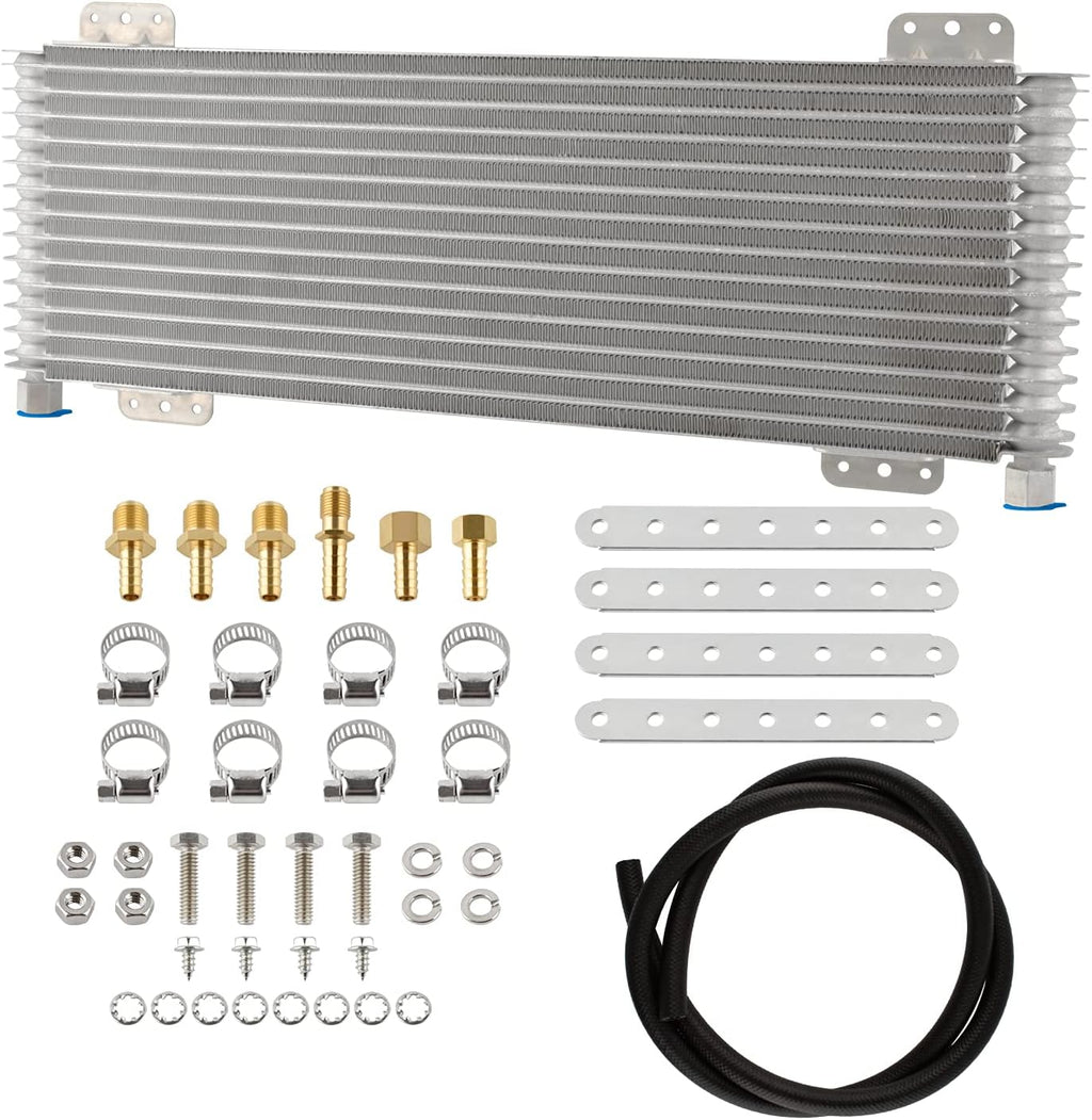 Transmission Oil Cooler Kit with Mounting Hardware V912