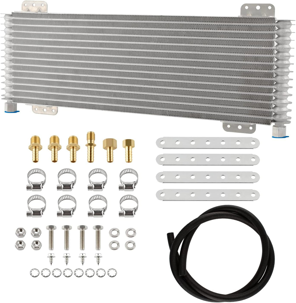 Transmission Oil Cooler Kit with Mounting Hardware V912