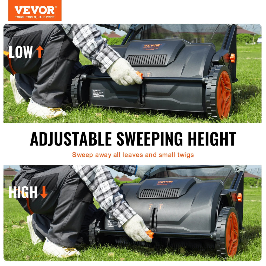 21-inch Push Lawn Sweeper with 3.5 cu. ft Collector T91404