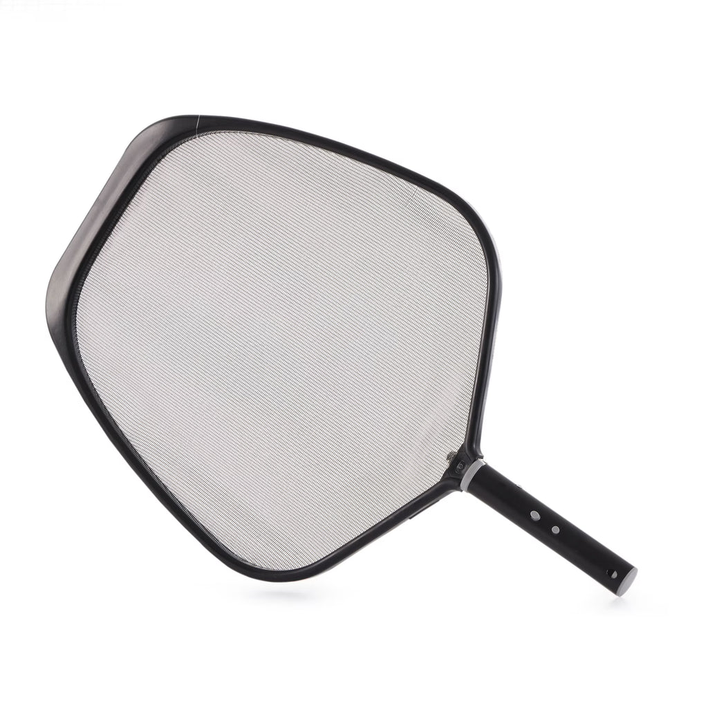 Aluminum Deep Leaf Rake Pool Skimmer Head with Mesh Bag I156922