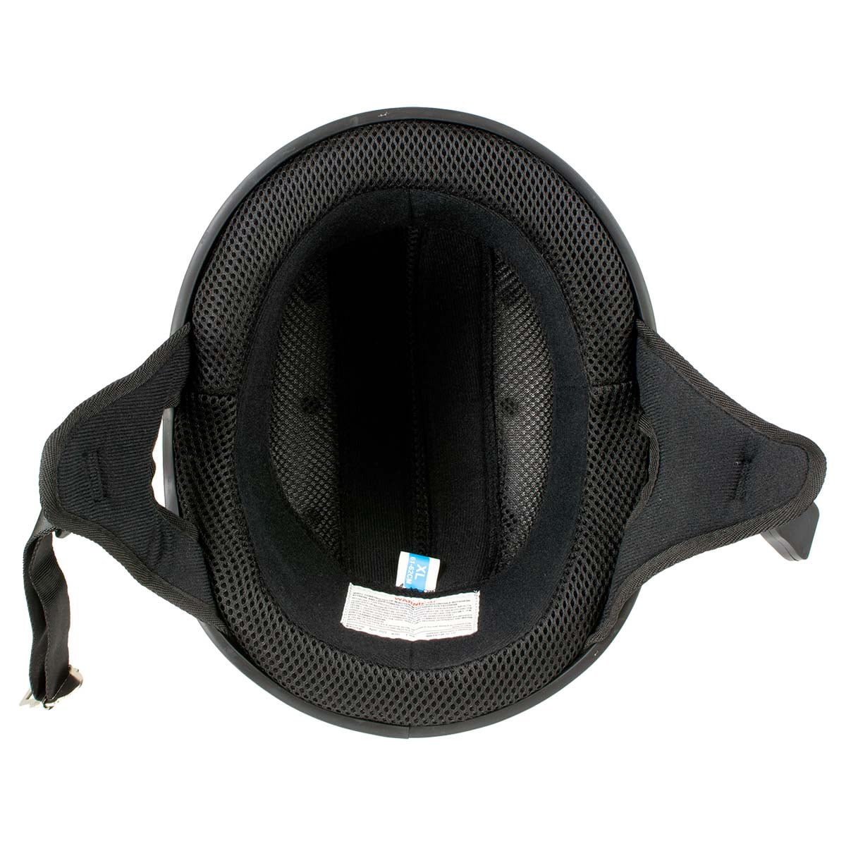 Flat Black Motorcycle DOT Half Helmet C548