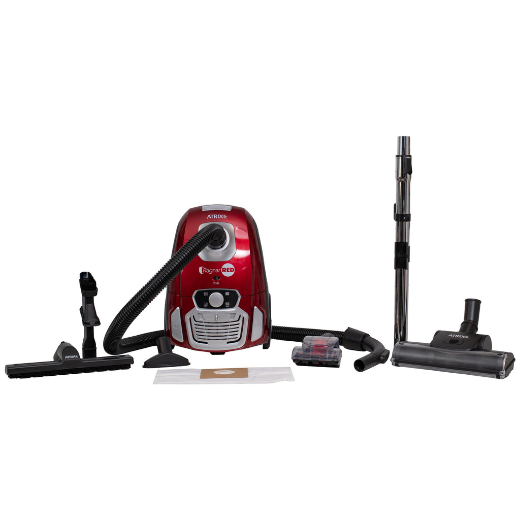 Red Vacuum with HEPA Filtration S596