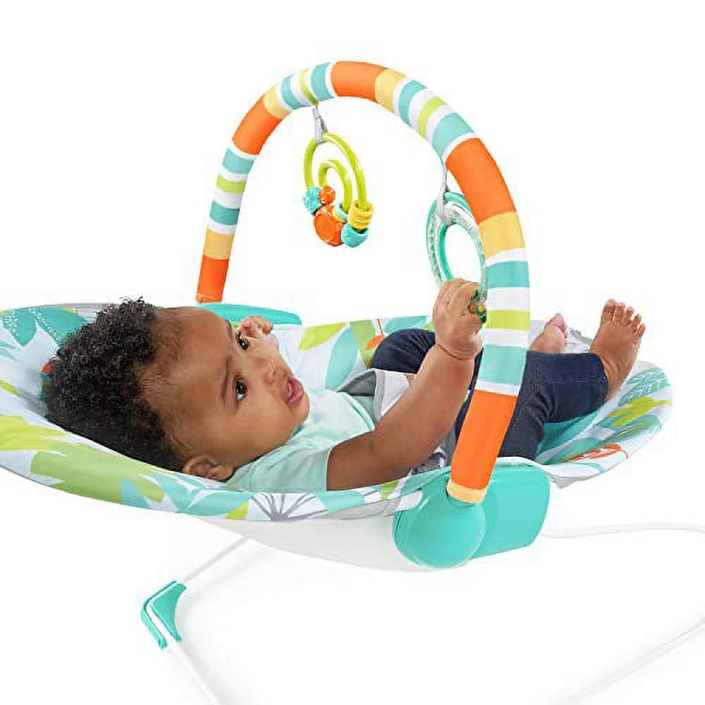 Vibrating Bouncer with Toy Bar D6532