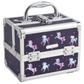 Unicorn Makeup Case with Trays & Mirror F151627