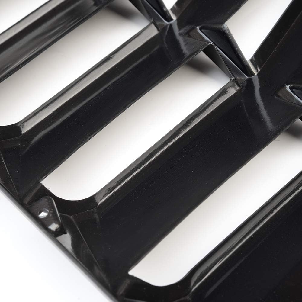 Matte Black Rear Window Louvers for Chevy Camaro N809